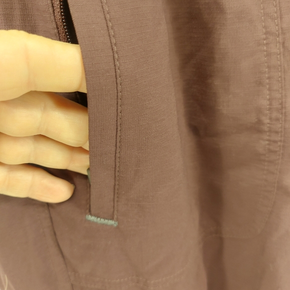 L.L. Bean  Vista Camp Pants, Straight-Leg Burgandy Size XS - Picture 3 of 10